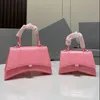 2023 Upgraded Model B Logo Hourglass Bag Fashion Versatile Paris Details 20 Colors Available Factory Outlet Shoulder Handbag