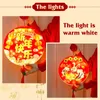 Strings Spring Festival LED Hanging Light Chinese Year Decoration TV Wall Couplet Home Housewarming Style Shop Scene Layout