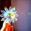 Chandelier Crystal 2022 Snowflake Car Hanging Christmas Decorations Glass Rearview Mirror Pendant Interior Accessory Diy Suncatcher