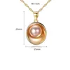 Ultra Simple Necklace S925 Silver Shell Pearl Twisted Chain Pendant Necklace Europe Women Vintage Collar Chain Valentine's Day Gift Wedding Party Dinner Jewelry SPC