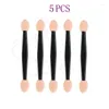 Makeup Brushes 5/30/50/100Pcs Disposable Eyeshadow Brush Make Up Dual Sided Sponge Nylon Sets Eye Shadow For Cosmetic Applicator