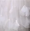Bridal Veils Vestidos Elegant br￶llopstillbeh￶r Tulle Comb3 lager White Lvory 2022 Fashion