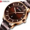 CWP Curren Watch Relogio Maschulino Fashion Male Clock Man Stains Steel Band Men Quartz مع تاريخ هدية الأعمال غير الرسمية 159C