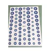 Nail Stickers 10PCS Year Blue Red Eye Sticker Adhesive Palm Art Self-adhesive Slider Decoration Accessories