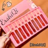 10st Lip Gloss Powder Mist Matt Frosted Lip Mud Domestic Glaze Net Red Live Rekommendation Velvet Fuktande l￤ppstift TSLM1