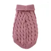 Odzież dla psa Winter Pet Sweter Keep Warm Ubrania Produkty Dogs Jersey Spring Autumn Clothing Płaszcz