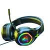 Wireless Bluetooth pannband hörlurar spel mp3 mp4 stereo hörlurar buller avbrytande med mikrofonfärg bakgrundsbelysning hörlurar jl