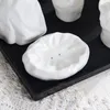 Set di accessori da bagno Articoli da toeletta per il bagno Origami semplice Porta spazzolino in ceramica Dispenser di sapone Bottiglia di emulsione Accessori per tazza di collutorio