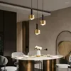 Pendelleuchten Nordic Moderne Einfache Kupfer Restaurant Kunst Kronleuchter Bar Einzigen Kopf Seil Lampe Wohnzimmer Schlafzimmer Nachttisch Beleuchtung