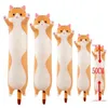 50 cm Cute Cat Grandi animali di peluche Giocattoli di peluche per bambini Ragazze Soft Long Sleep Cuscino Abbracci Regali di Natale FY7755 F1221