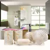 Set di accessori per il bagno Resina Set per il lavaggio del bagno creativo Forniture per matrimoni Suite europea