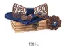 Bow Ties Wooden Handmade Men Tie Cufflinks Corsage Square Scarf Set Hand Carved Mens Suits Man Unique Noble