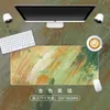 Morandi Large Gaming Mousepad Art Pad Compute Mat Gamer Stitching Desk XXL for PC Keyboard Carpet Kawaii