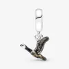 925 Sterling Silver New Duck Pendant Fashion Charm Armband Goose Dingle Pärlor för kvinnor Designer smycken diy fit pandora stil armband prydnadssaker