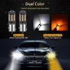 3157 S25 LED Car Bulbs 1157 7443 P27 7W Turn Signal BAY15D 4014 66SMD White/Amber Dual Color Switchback Auto Light Lamp DRL