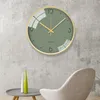 Настенные часы 2022 Pure Color Clock Morandi Современные минималистские минималистские художественные декоративные световые роскошные маленькие свежие