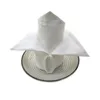 Servilleta de mesa Servilletas cuadradas con dobladillo 40x40cm Cóctel para fiesta Boda Cocina suave Cena Restaurante blanco