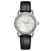 2022 Fashion Watch Diamond Waterproof Women's Leather Quartz Watch