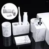 Set di accessori da bagno Accessori da bagno Confezione da 5 portaspazzolino Dispenser di sapone Robusto