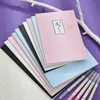 5PCS Student Car Line Notebook Ins Wind Small Fresh B5 Large Notepad Letterary Retro Style A5 Thick Planner 2022