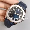 Classic 6 Colors Mens Watch 40mm Cal.324SC Mouvement Noir Bleu Marron Cadran Automatique Mécanique Ref.5167 Eta Rubber Strap Diver Wristwatches