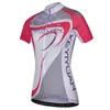 Vestes de course KEYIYUAN 2022 Pro Team cyclisme maillot femmes à manches courtes vtt hauts vélo chemise VTT vêtements Cycliste Femme