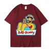 A2ci Homens Camisetas Mens Designer Camisetas Un Verano Sin Ti Bad Bunny Manga Curta para Mulheres Homens Básico Top Casal Tee