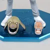 Giocattolo di decompressione One Piece Monkey D Garp NONNO Monkey D. Luffy PVC Figure Giocattoli Bambole Regali per bambini Versione più alta di 23 cm.