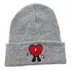 Bad Bunny Custom Winter Unisex вязаные шляпы дизайнера шляпы Fisherman Beanies для женщин с мужчинами с краями