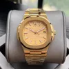 Masowe zegarek 40 mm Mens Wristwatch Man mechaniczne zegarki automatyczne zegarek ze stali nierdzewnej pasek Wodoodporny szafir szafir