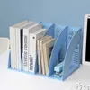Morandi Bookends for Shelves Book Support Stand Desktop File Storage Box Desk Organizer Office Accessories