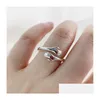 Кольца полосы регулируемые руки обнимайте открытое ручное кольцо романтическая пара обнимающих любовник свадьба День Святого Валентина День ювелиров