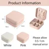 Jewelry Pouches Portable Women Box Organizer Display Bridesmaid Travel Jewellery Earring Packaging Boxes Proposal Wedding Gift