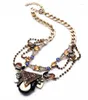 Pendentif Colliers Design De Mode Arrivée Antique Dauphin Magique Bijoux Pharaon Déclaration Pour Femmes Cadeaux Accessoires