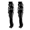 Motorfiets pantser elleboogbeschermer cuirassier pads e09 motorcross off-road racing bergafwaarts vuil fietsbeschermingsbeschermers zwart