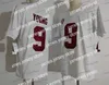 Amerikan Koleji Futbol Giyim NCAA Bowers Futbol Forması Kelee Stetson Bennett IV 19 Brock Ringo Kırmızı Beyaz Koleji Erkek Dikişli 150. Yeni Formalar