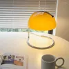 Tafellampen Noordelijke retro glazen lamp slaapkamer bedkamer sfeer licht metaal net rood homestay decoratief bureau