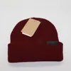 Designer-Beanie-Hüte, solide Wollmütze für Männer und Frauen, modische Strickmütze, Straße, warme Ski-Wintermützen