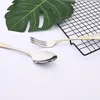 Flatware Sets 1/2/4 Set Gold Plated Floral Pattern Tableware Stainless Steel Dinnerware High-grade Knife Fork And Spoon Cutlery
