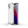 1,5 mm tydlig akrylfodral för iPhone 14 13 12 11 Pro XS Max XR 8 7 6 Plus Case Samsung S24 S22 S23 Xiaomi Google Transparent stötsäker hybrid rustning hårt omslag