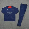 22-23 Paris Futbol Erkekler Trailsuits Logo Nakış Saint Germain Futbolu Giyim Giyim Açık Hogging Shirt2961