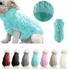 Odzież dla psa Winter Pet Sweter Keep Warm Ubrania Produkty Dogs Jersey Spring Autumn Clothing Płaszcz