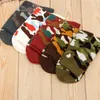 Chaussettes pour hommes 1 paire hommes coton Camouflage automne hiver chaud chaussette courte
