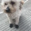 Dog Apparel 4pcs/set Pet Shoes Waterproof Balloon Rubber Rain Boots Footwear Cat Socks For Puppy Dogs Protectors