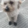 Hundebekleidung 4 teile/satz Haustier Schuhe Wasserdichte Ballon Gummi Regen Stiefel Schuhe Katze Socken Für Welpen Hunde Protektoren