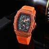 2021 Alle Crime Quartz Watch Dial Work Leisure Fashion Scanning Tick Sports Watch236T