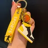Party Favor Creative cartoon block shoe pendant couple female car bag key chain accessory keychain wholesale
