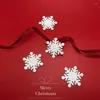 Patchessnessnowflake de Natal costurará apliques bordados de ferro, fantasia de roupas de roupas de roupas de roupas de roupas decorativas de bordados decorativos