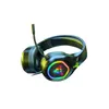 Wireless Bluetooth pannband hörlurar spel mp3 mp4 stereo hörlurar buller avbrytande med mikrofonfärg bakgrundsbelysning hörlurar jl