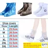 Yağmur Ayakkabı Kapakları Dış Mekan Koruyucu Ayakkabı Kapağı Unisex Fermuar Yağmur Ayakkabı Kapakları Highop Antislip Yağmur Ayakkabı Kılıfları